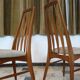 Set of 4 dining room chairs model "Eva" by Niels Koefoed for Koefod Møbelfabrik, Denmark 1960s