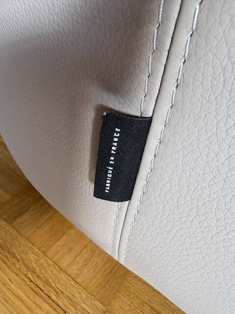 Canapé cuir convertible - neology - modèle mercure