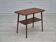 Table d'appoint danoise des années 1960, bois de teck, état d'origine.