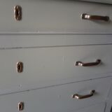 Clear khaki dresser