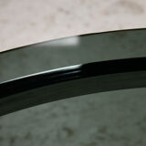 Table basse en chrome et verre