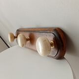 Vintage wall coat rack 70s/80s