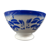 Bowl with earthenware parrots from Badonviller - circa 1940