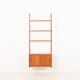 Danish mid-century teak wall unit in Cadovius style, 1960s