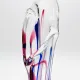 XXL Vase Crystal Max Verboeket Kristalunie Maastricht 43cm Signed