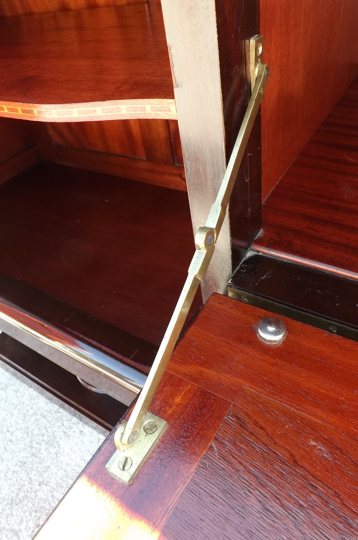 Mahogany buffet by Gaston Poisson, 1925-1930