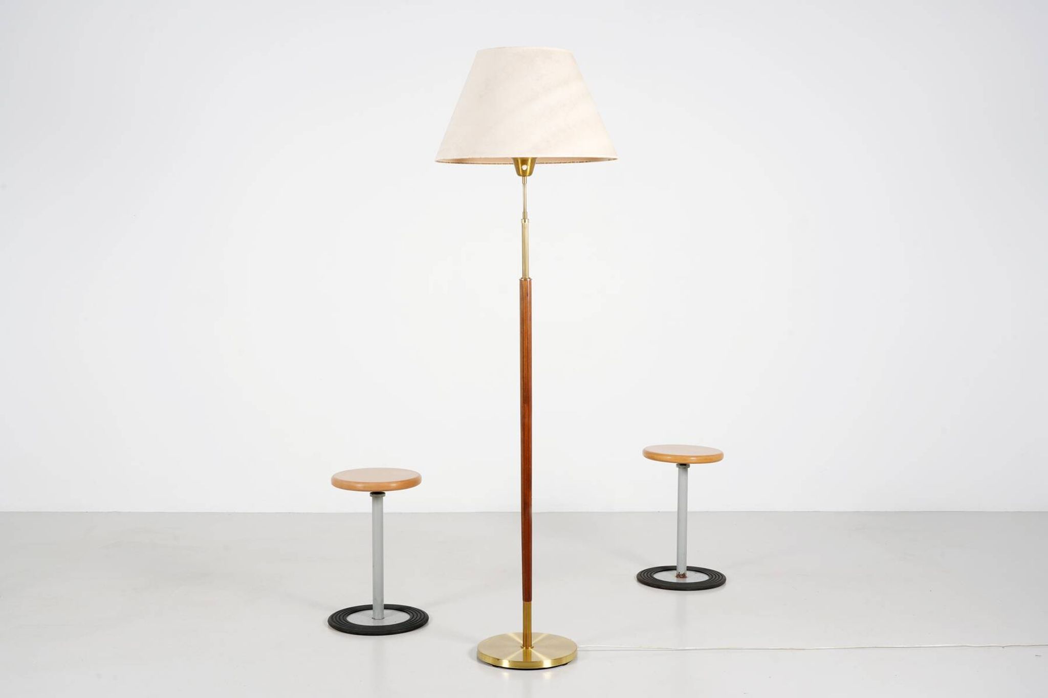 Scandinavian Floor Lamp AB Armaturhantverk circa 1950