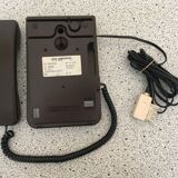 Brown matra button telephone