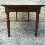 Oak farmhouse table