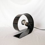 Steel looping lamp, Massive, Belgium, 1990.