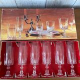 Crystal flutes of Arques