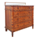 Bamboo-style commode with marble top - Late 19th century