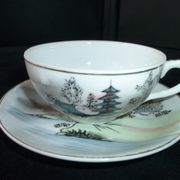 A tea cup or coffee made of CFC Japan porcelain