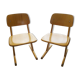 Deux chaises Casala pour enfant