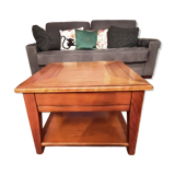 Cherry wood coffee table