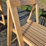 Set of 2  folding chairs