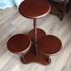 Antique wooden plant stand