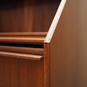 Mahogany secretary, Danish design, 1960s, manufacturer: Hanbjerg Møbelfabrik