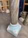 Colonne en bois sculpté
