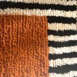 Handmade pure wool rug, size 2/3 m.