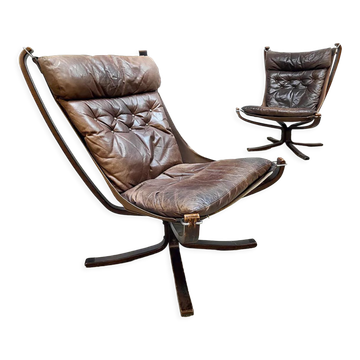 Vintage 'Falcon' easy chairs