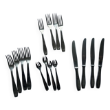 Table service 16 pieces – 4 people – Christofle / Alfénide – 1970s