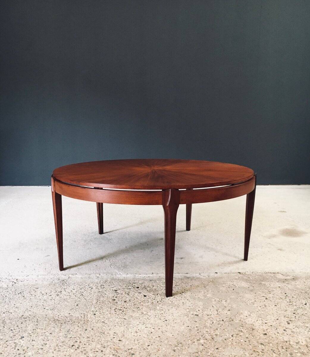 Mid-Century Modern Scandinavian Teak Coffee Table, 1960s