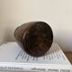African Vase Solid Wood - Primitive Art - Wabi Sabi Sculpture