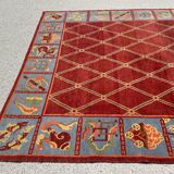 Elegant carpet of tibet, circa 1970