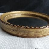 Gilded wooden mirror 15cm