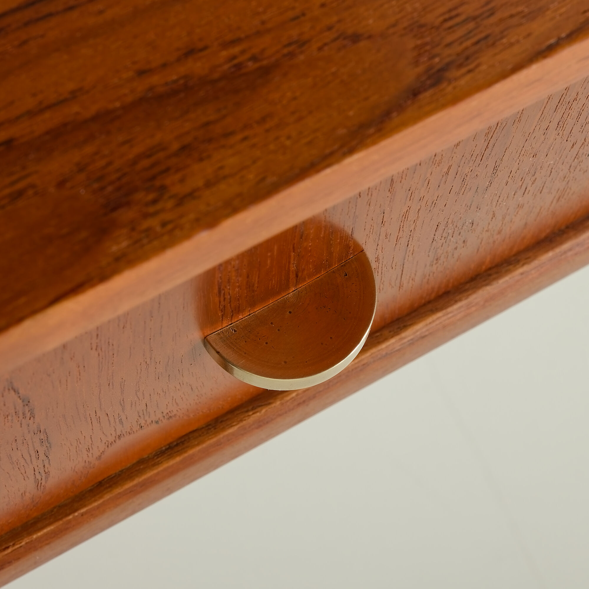 Scandinavian vintage wall unit with a console in the style of Poul Cadovius, 1960s