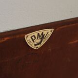 Mahogany cabinet, Danish design, 1970s, manufacturer: PMJ Viby J