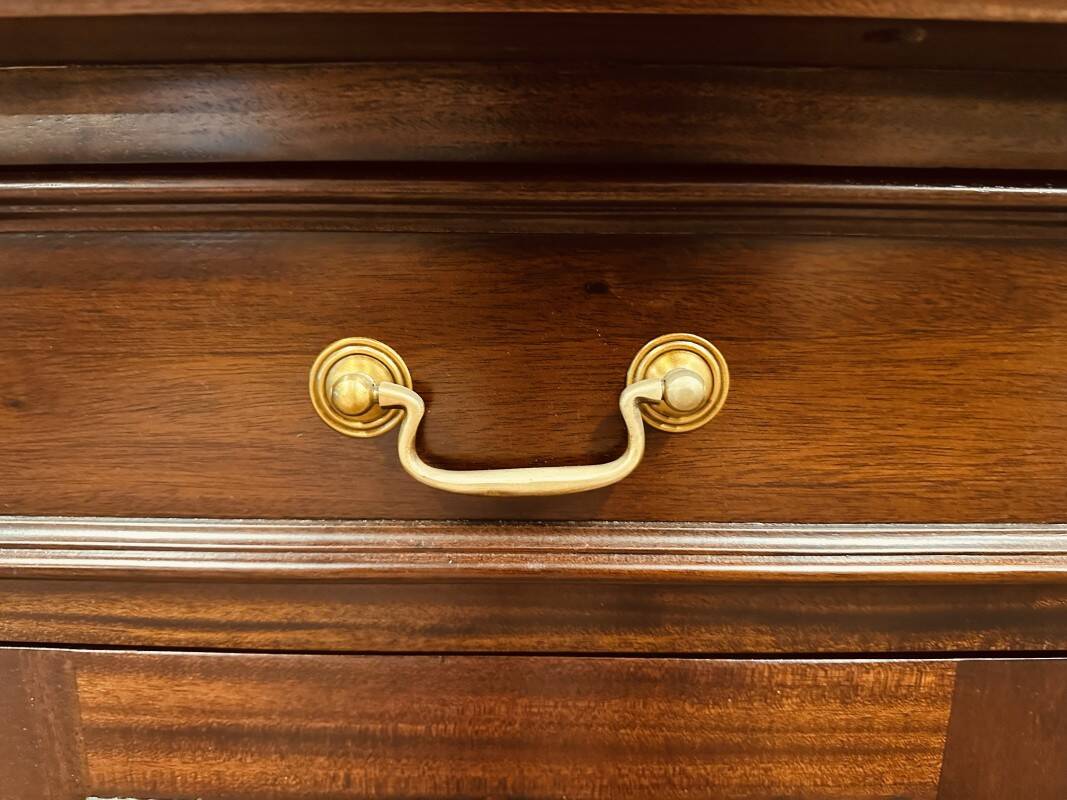 Meuble de bureau classique en acajou anglais