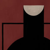 Silhouette of a vase 04