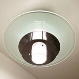 Vintage Glass Chrome Light