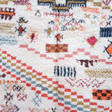 Tribal history carpet 240 x 154cm