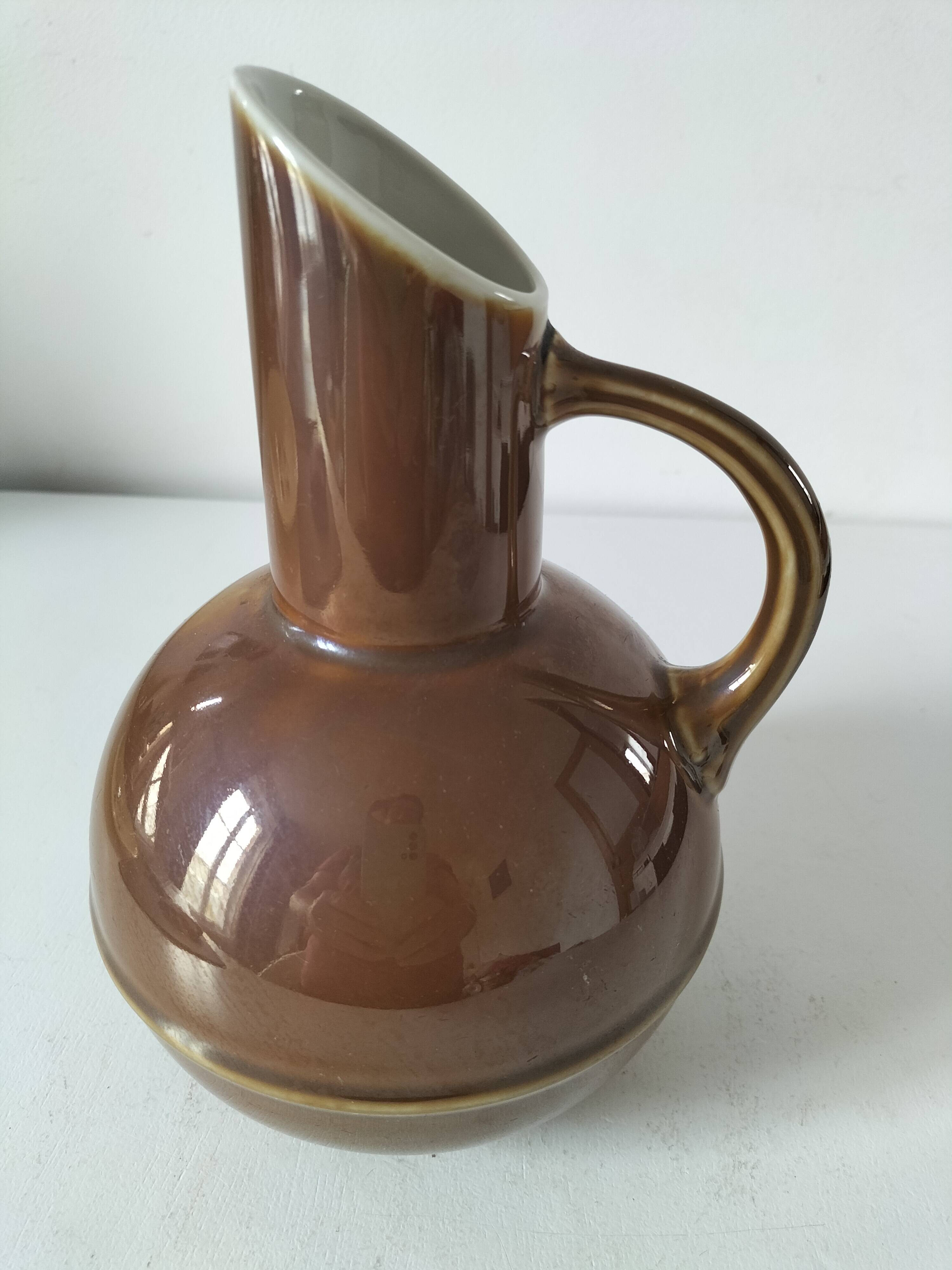 C.P. & Cie Pillivuyt Mehun porcelain carafe - circa 1900