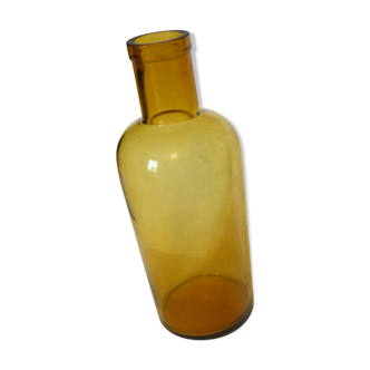 Flacon à pharmacie en verre de couleur ambre