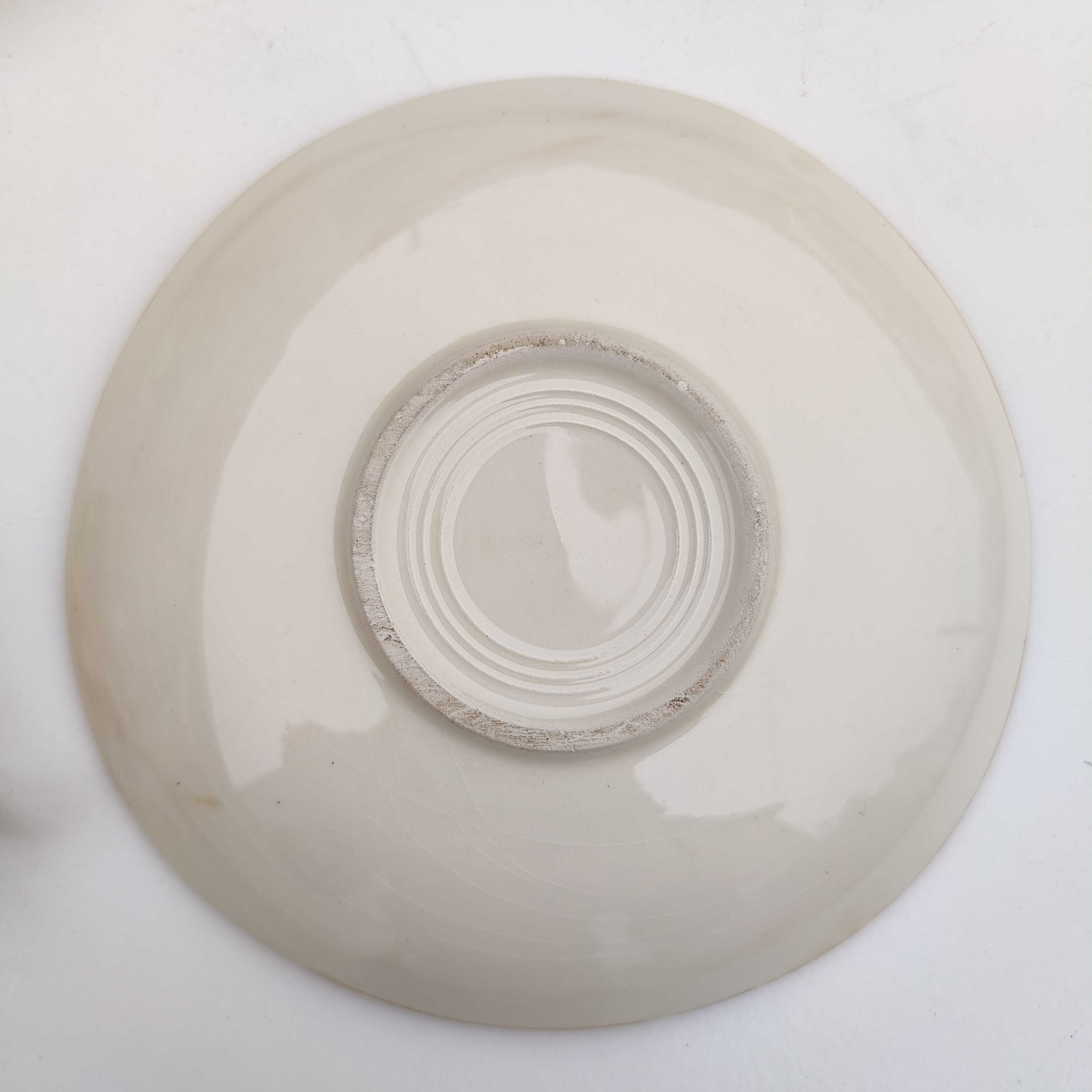 Coffee service Vallauris ceramic wood decoration