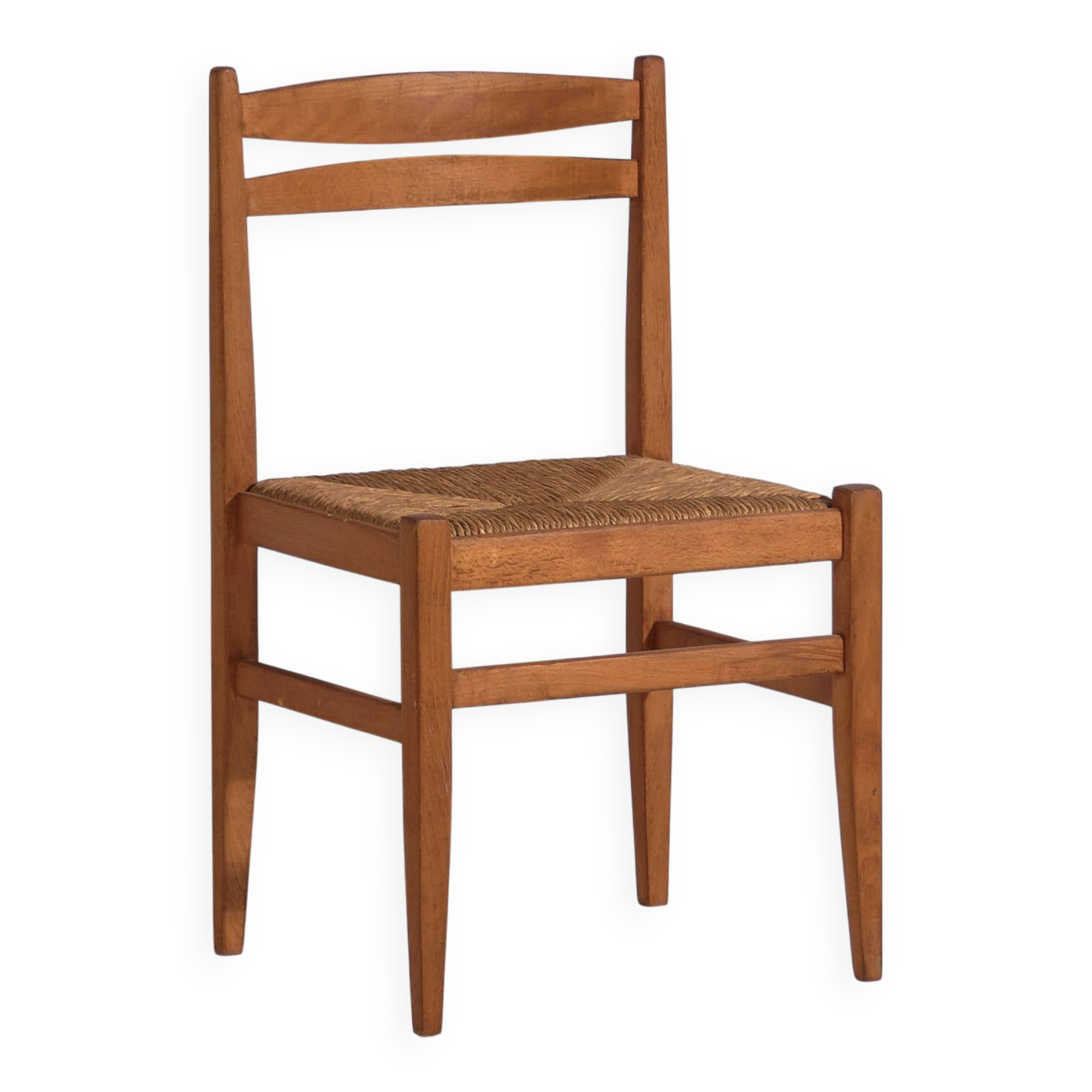 Antique rattan chair (c.1920) #7