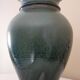 Vintage vase in glazed ceramic, hand-thrown, signature to identify