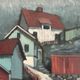Original Swedish Oil on Canvas – “Stryket, Nordingrå” – Signed – Dated 1959 – Vintage & Framed – 52 × 44 cm (20.5" × 17.3")