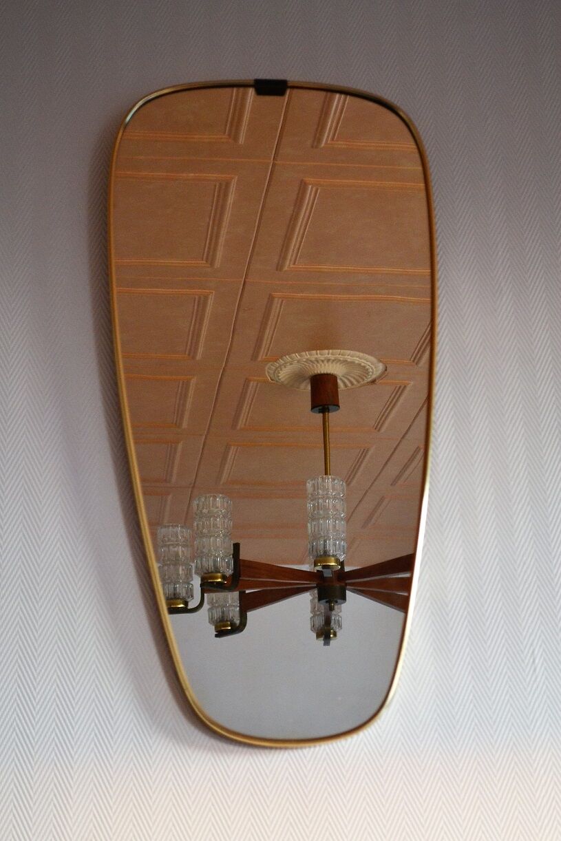 Mirror of 50-60 years 32x66cm