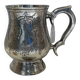 Silver-plated metal cup
