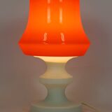 Vintage Glass Table Lamp from Lighting Glass, 1970s