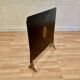 Vintage metal fireplace screen