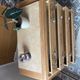 Commode ancienne en bois sculpté