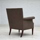 1960s, Danish armchair, furniture wool, ash wood legs.