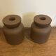 vintage brutalist candlestick holders