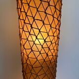 Lampadaire 70’s en bambou